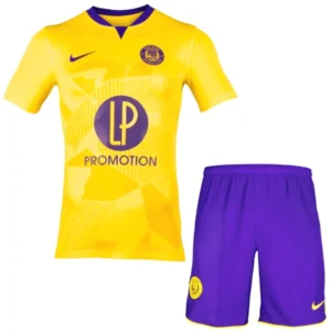 Toulouse FC Niños Conjunto 2024 2025 Segunda Amarillo - Toulouse FC Niños Barata | 7camisetas