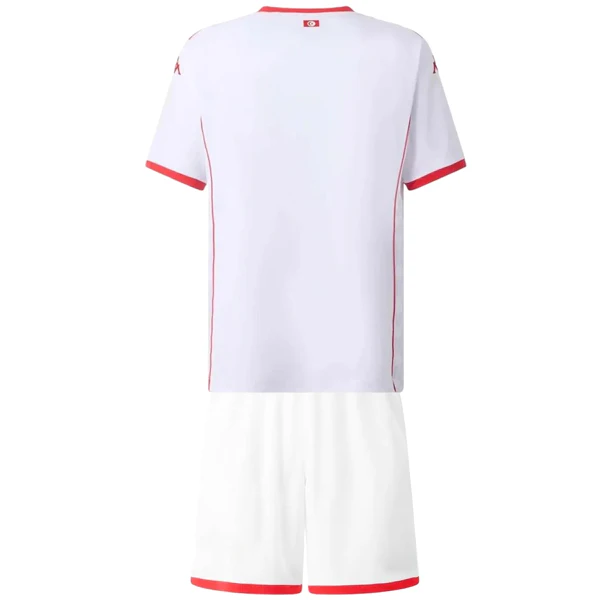 Túnez Niños Conjunto 2026 Segunda Blanco - Túnez Niños Barata | 7camisetas