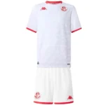 Túnez Niños Conjunto 2026 Segunda Blanco - Túnez Niños Barata | 7camisetas