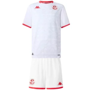 Túnez Niños Conjunto 2026 Segunda Blanco - Túnez Niños Barata | 7camisetas