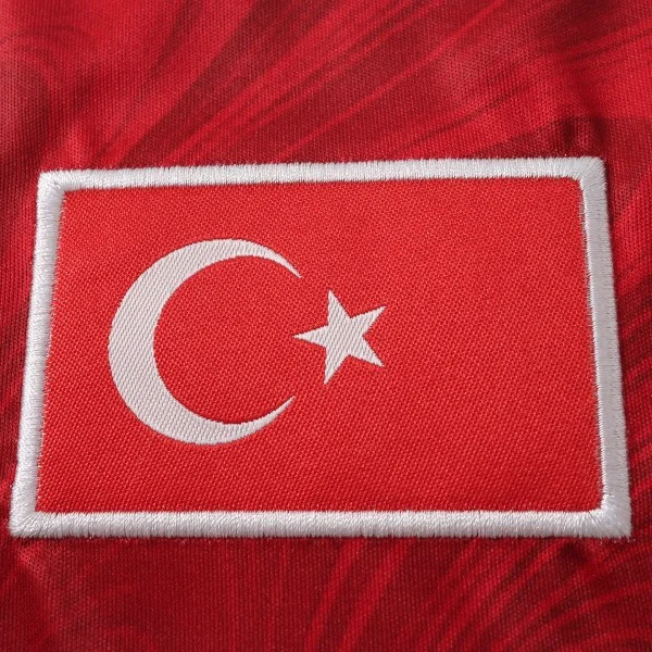 Turquía Niños Conjunto 2026 Segunda Rojo - Turquía Niños Barata | 7camisetas