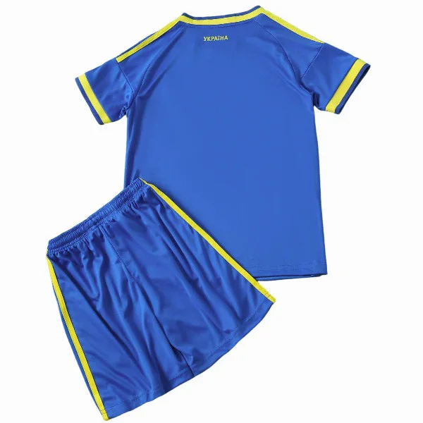 Ucrania Niños Conjunto 2026 Segunda Azul - Ucrania Niños Barata | 7camisetas