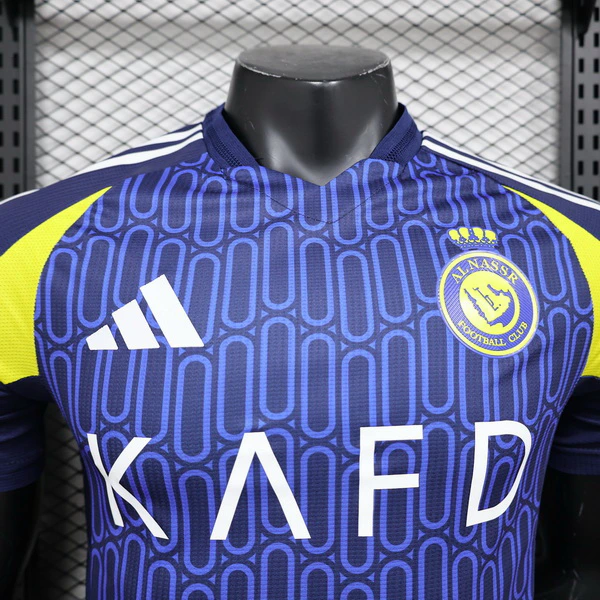 Al-Nassr FC Camiseta Edición Jugadores 2024 2025 Segunda Azul - Camiseta Al Nassr Fc | 7camisetas