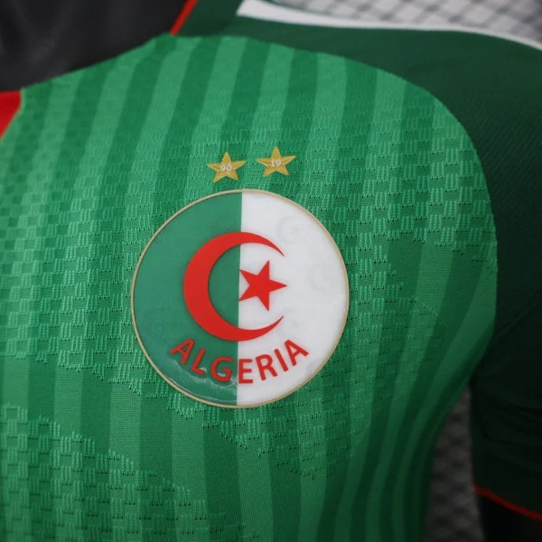 Argelia Camiseta Edición Jugadores 2026 Segunda Verde - Camiseta Argelia | 7camisetas