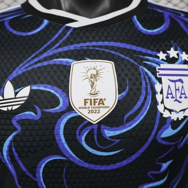 Argentina Camiseta Edición Jugadores 2026 Segunda Negra - Camiseta Argentina | 7camisetas