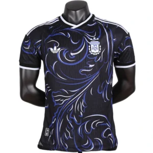 Argentina Camiseta Edición Jugadores 2026 Segunda Negra - Camiseta Argentina | 7camisetas