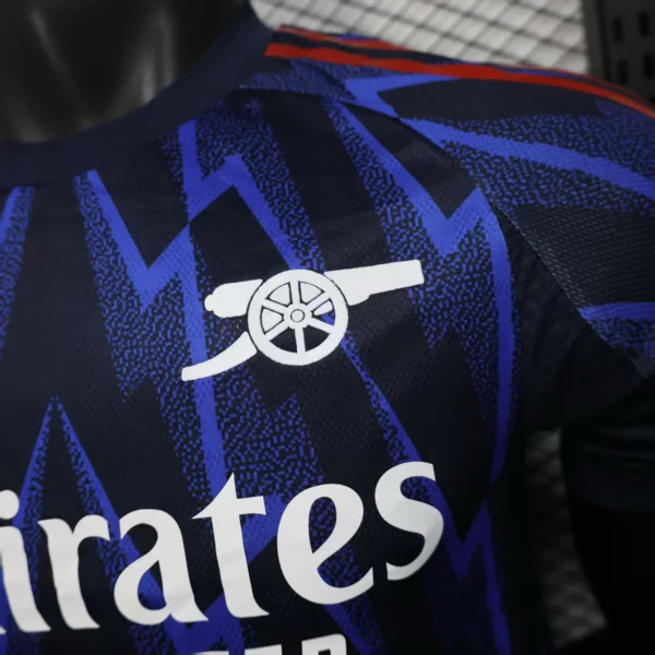 Arsenal Camiseta Edición Jugadores 2025 2026 Segunda Azul - Camiseta Arsenal | 7camisetas