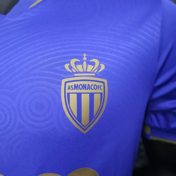 AS Monaco Camiseta Edición Jugadores 2025 2026 Segunda Azul - Camiseta As Monaco | 7camisetas