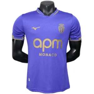 AS Monaco Camiseta Edición Jugadores 2025 2026 Segunda Azul - Camiseta As Monaco | 7camisetas