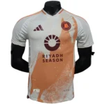 AS Roma Camiseta Edición Jugadores 2024 2025 Segunda Blanca - Camiseta As Roma | 7camisetas