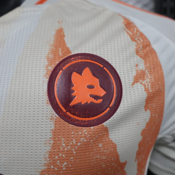 AS Roma Camiseta Edición Jugadores 2024 2025 Segunda Blanca - Camiseta As Roma | 7camisetas