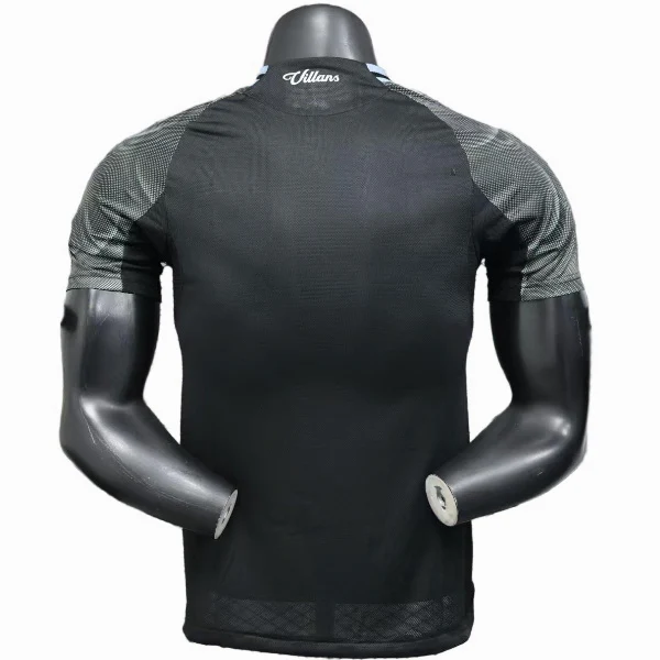 Aston Villa Camiseta Edición Jugadores 2025 2026 Segunda Negra - Camiseta Aston Villa | 7camisetas