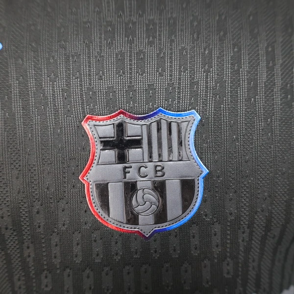 FC Barcelona Camiseta Edición Jugadores 2024 2025 Segunda Negra - Camiseta Barcelona | 7camisetas