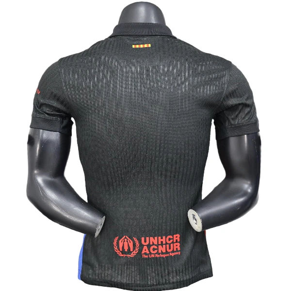 FC Barcelona Camiseta Edición Jugadores 2024 2025 Segunda Negra - Camiseta Barcelona | 7camisetas