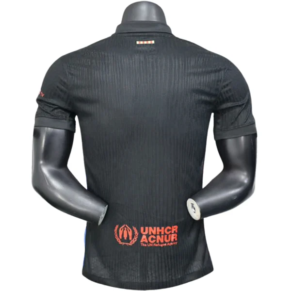 FC Barcelona Camiseta Edición Jugadores 2024 2025 Segunda Negra - Camiseta Barcelona | 7camisetas