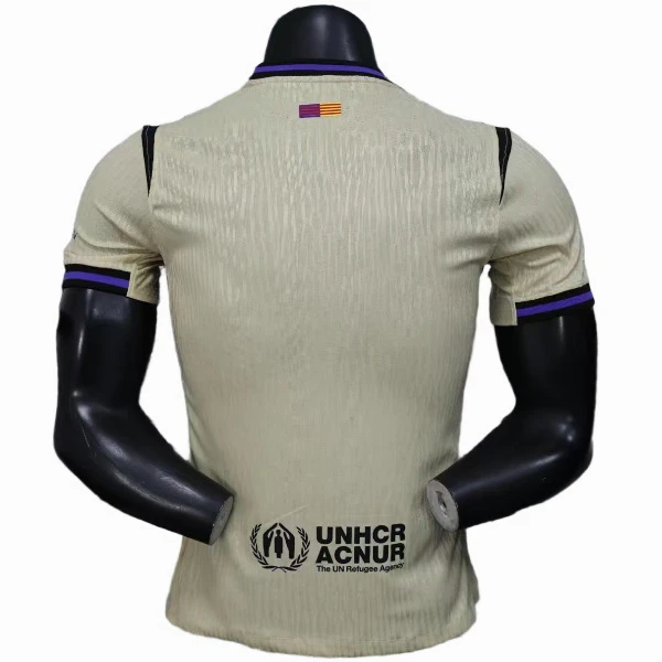 FC Barcelona Camiseta Edición Jugadores 2025 2026 Segunda Amarilla - Camiseta Barcelona | 7camisetas