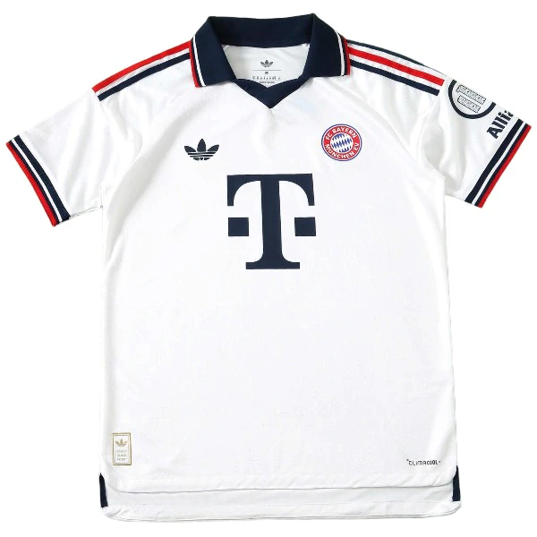 Bayern Múnich Camiseta Edición Jugadores 2026 2027 Segunda Blanca - Camiseta Bundesliga Bayern Múnich | 7camisetas