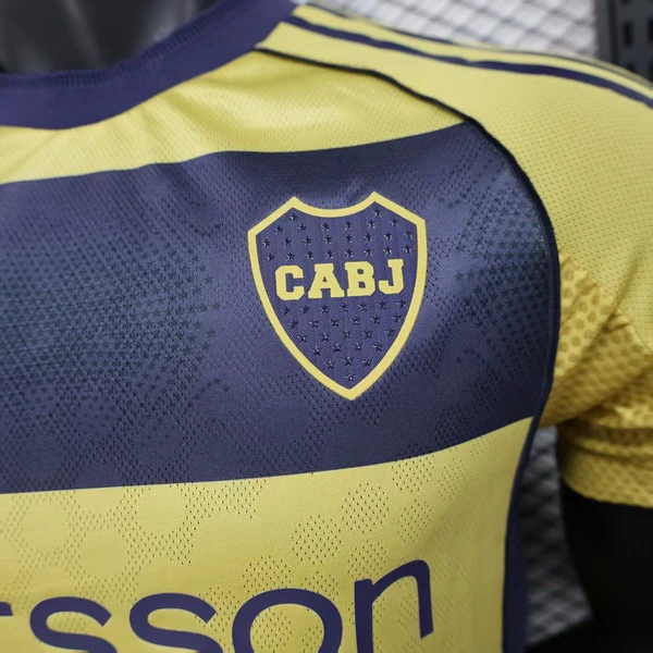 Boca Juniors Camiseta Edición Jugadores 2025 2026 Segunda Amarilla - Camiseta Boca Juniors | 7camisetas