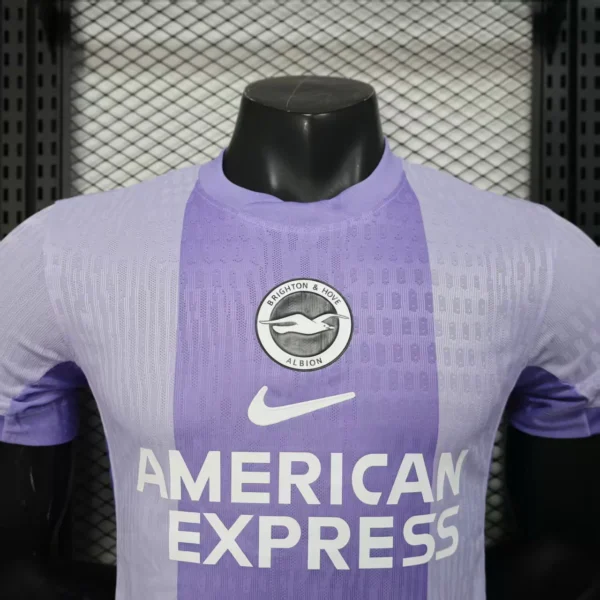 Brighton & Hove Albion Camiseta Edición Jugadores 2025 2026 Segunda Púrpura - Camiseta Brighton & Hove Albion | 7camisetas