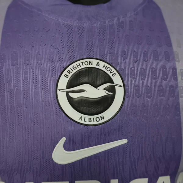 Brighton & Hove Albion Camiseta Edición Jugadores 2025 2026 Segunda Púrpura - Camiseta Brighton & Hove Albion | 7camisetas