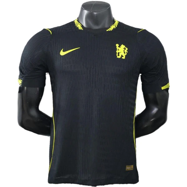 Segunda Jugadores Camiseta Chelsea 2026 2027 Negro Chelsea Camiseta Edición Jugadores 2026 2027 Segunda Negra - Camiseta Chelsea | 7camisetas