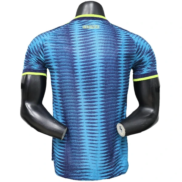 Colombia Camiseta Edición Jugadores 2026 Segunda Azul - Camiseta Colombia | 7camisetas