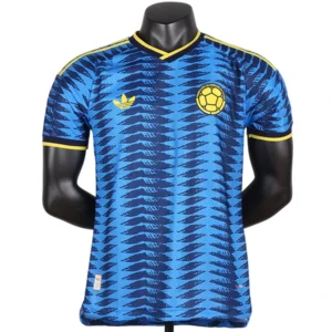 Colombia Camiseta Edición Jugadores 2026 Segunda Azul - Camiseta Colombia | 7camisetas