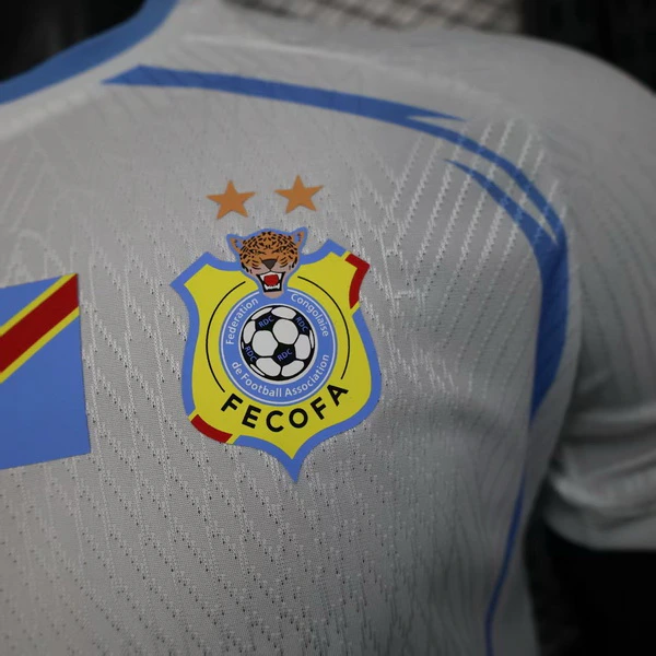 Congo Camiseta Edición Jugadores 2026 Segunda Blanca - Camiseta Congo Mundial 2026 | 7camisetas