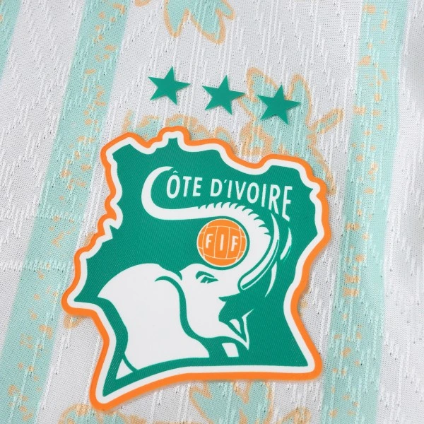 Costa De Marfil Camiseta Edición Jugadores 2026 Segunda Blanca - Camiseta Costa De Marfil Mundial 2026 | 7camisetas