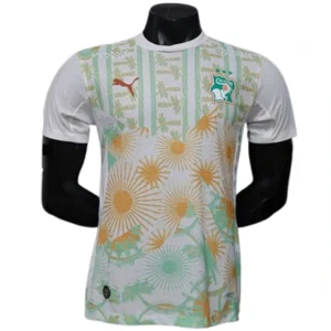 Costa De Marfil Camiseta Edición Jugadores 2026 Segunda Blanca - Camiseta Costa De Marfil Mundial 2026 | 7camisetas