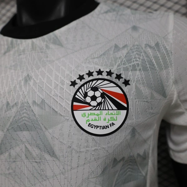Egipto Camiseta Edición Jugadores 2026 Segunda Blanca - Camiseta Egipto Mundial 2026 | 7camisetas