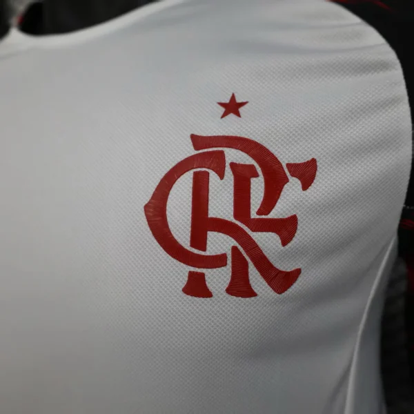 Flamengo Camiseta Edición Jugadores 2025 2026 Segunda Blanca - Camiseta Flamengo | 7camisetas