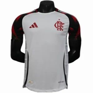 Flamengo Camiseta Edición Jugadores 2025 2026 Segunda Blanca - Camiseta Flamengo | 7camisetas