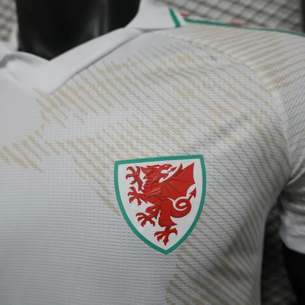 Gales Camiseta Edición Jugadores 2026 Segunda Blanca - Camiseta Gales Rugby | 7camisetas