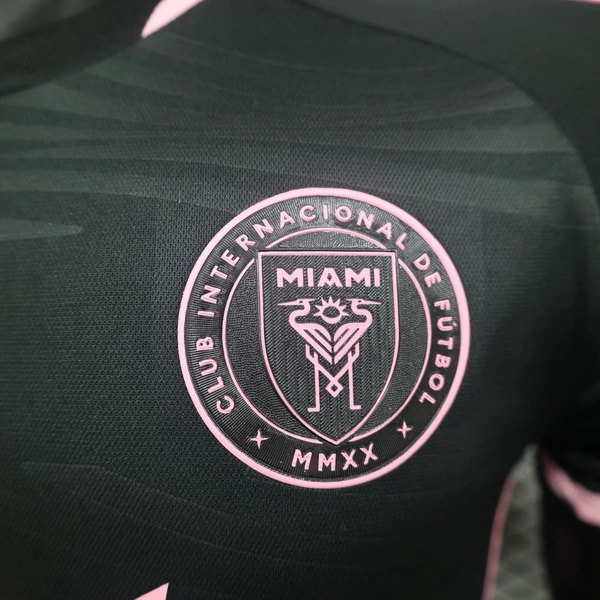 Inter Miami Camiseta Edición Jugadores 2024 2025 Segunda Negra - Camiseta Inter Miami | 7camisetas