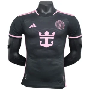 Inter Miami Camiseta Edición Jugadores 2024 2025 Segunda Negra - Camiseta Inter Miami | 7camisetas