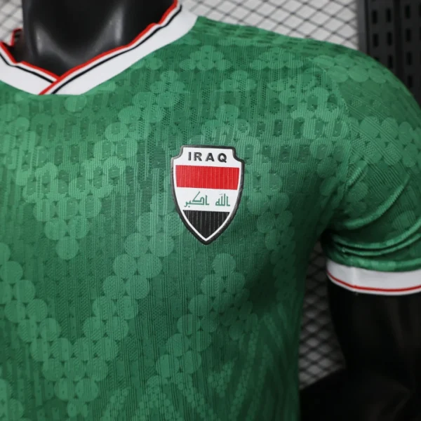 Irak Camiseta Edición Jugadores 2026 Segunda Verde - Camiseta Irak | 7camisetas
