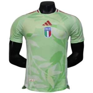 Italia Camiseta Edición Jugadores 2025 Segunda Verde - Camiseta Italia | 7camisetas
