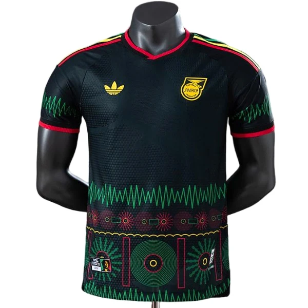 Segunda Jugadores Camiseta Jamaica 2026 Negro Jamaica Camiseta Edición Jugadores 2026 Segunda Negra - Camiseta Jamaica | 7camisetas