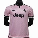 Juventus Camiseta Edición Jugadores 2026 2027 Segunda Rosa - Camiseta Juventus | 7camisetas