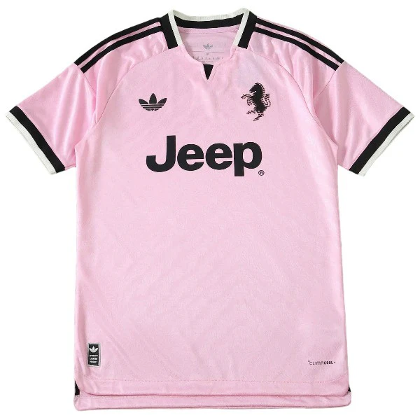 Juventus Camiseta Edición Jugadores 2026 2027 Segunda Rosa - Camiseta Juventus | 7camisetas