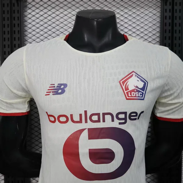 Lille OSC Camiseta Edición Jugadores 2025 2026 Segunda Amarilla | 7camisetas