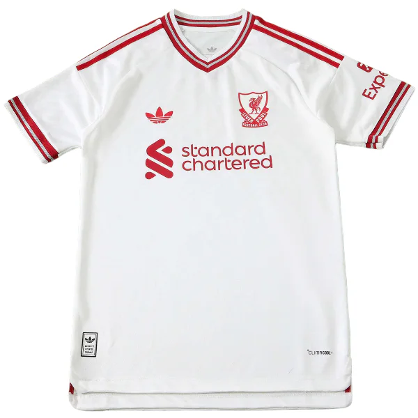 Liverpool Camiseta Edición Jugadores 2026 2027 Segunda Blanca - Camiseta Liverpool | 7camisetas