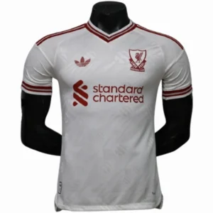 Liverpool Camiseta Edición Jugadores 2026 2027 Segunda Blanca - Camiseta Liverpool | 7camisetas