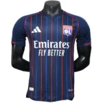 Lyon Camiseta Edición Jugadores 2025 2026 Segunda Azul - Camiseta Lyon | 7camisetas