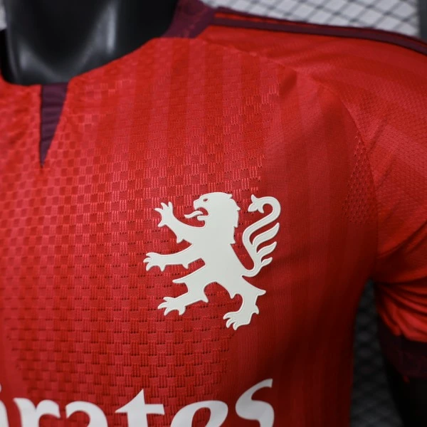 Lyon Camiseta Edición Jugadores 2026 2027 Segunda Roja - Camiseta Lyon | 7camisetas