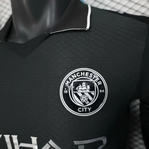 Manchester City Camiseta Edición Jugadores 2025 2026 Segunda Negra - Camiseta Manchester City | 7camisetas