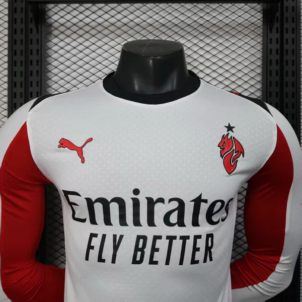 AC Milan Camiseta Edición Jugadores 2025 2026 Segunda Blanca - Camiseta Ac Milan | 7camisetas