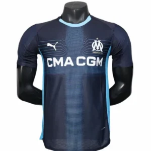 Marsella Camiseta Edición Jugadores 2025 2026 Segunda Negra - Camiseta Marsella | 7camisetas
