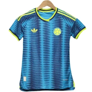 Colombia Mujer Camiseta Edición Jugadores 2026 Segunda Azul - Camiseta Colombia Mujer 2026 | 7camisetas